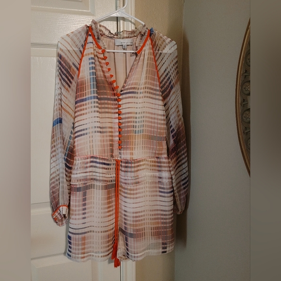 Adelyn Rae Multicolor Striped Romper - Picture 6 of 11